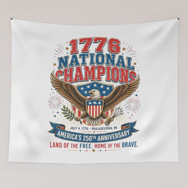 Item preview, 4th Of July 1776 National Champions Distressed Vintage Patriotic designed and sold by PartyFam.