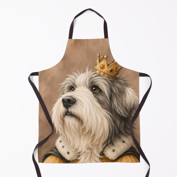 Item preview, Old English Sheepdog King Portrait designed and sold by prettykaler.