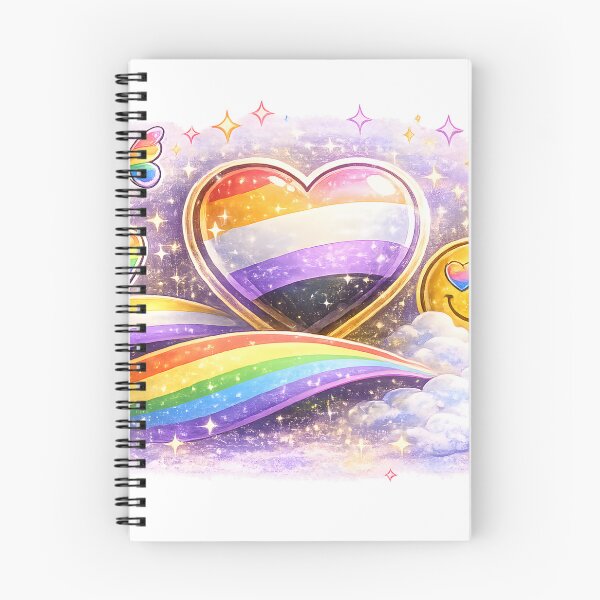 Item preview, Queer Joy Rainbow Heart T-Shirt Etc... designed and sold by COOLJJ.