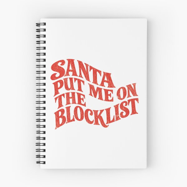 Artikelvorschau, Weihnachtsmann hat mich auf die Blockliste gesetzt – Sarkastisches Weihnachts-T-Shirt entworfen und verkauft von PhylonBoxx.