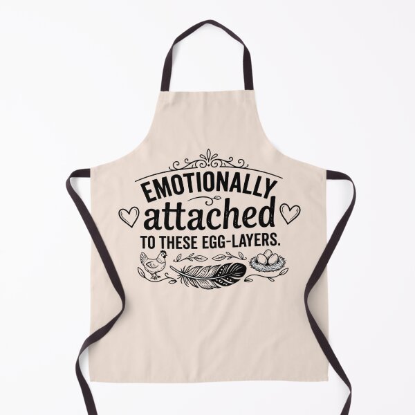 Item preview, Funny Chicken Owner Gift - Emotionally Attached To These Egg Layers designed and sold by MarJul.