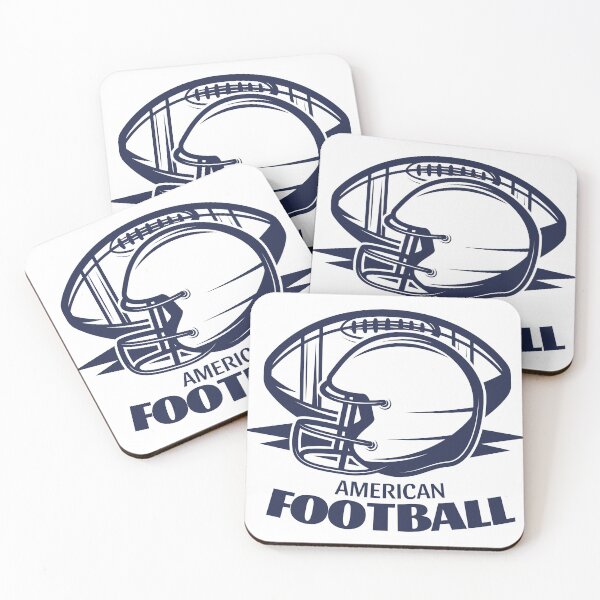 Item preview, Vintage American Football Helmet and Ball Sports Logo designed and sold by topprinting.