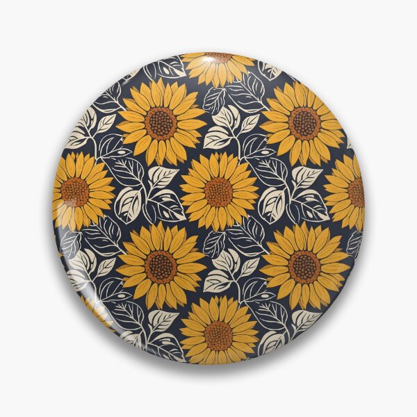 Item preview, Rustic Autumn Folk Flower and Leaf Pattern designed and sold by VelloomStore.