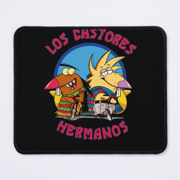 Item preview, Castores Hermanos Cartoon Poster Design Today Graphic Art designed and sold by MaryannMullinix.