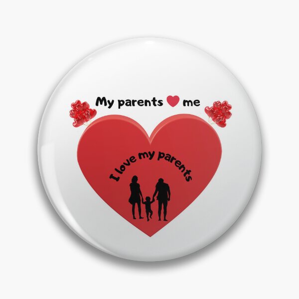 Item preview, I love my parents  designed and sold by nadiabaza83.