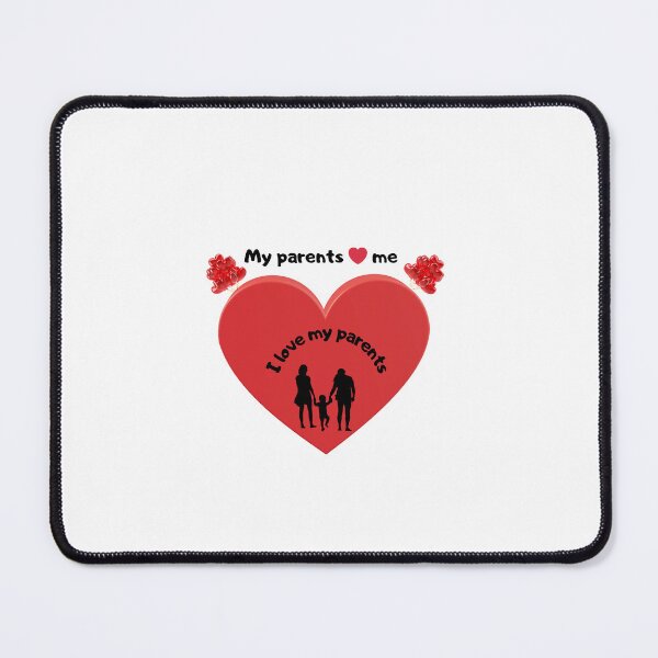 Item preview, I love my parents  designed and sold by nadiabaza83.
