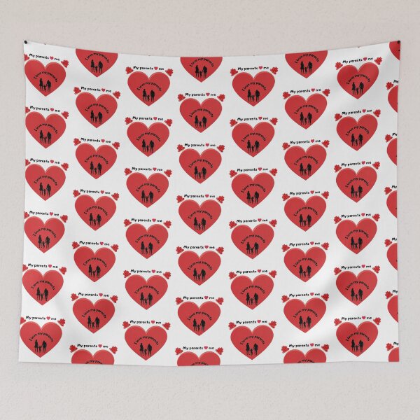 Item preview, I love my parents  designed and sold by nadiabaza83.
