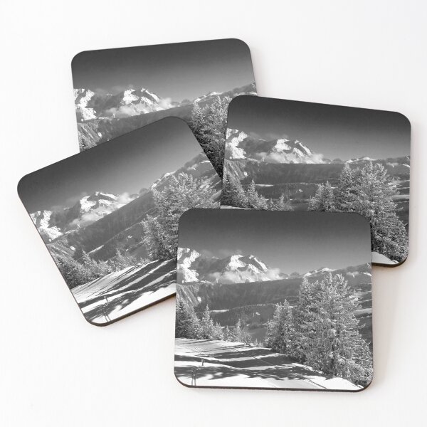 Item preview, Courchevel 1850 Mountain Landscape French Alps designed and sold by AndyEvansPhotos.