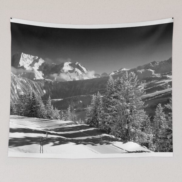 Item preview, Courchevel 1850 Mountain Landscape French Alps designed and sold by AndyEvansPhotos.