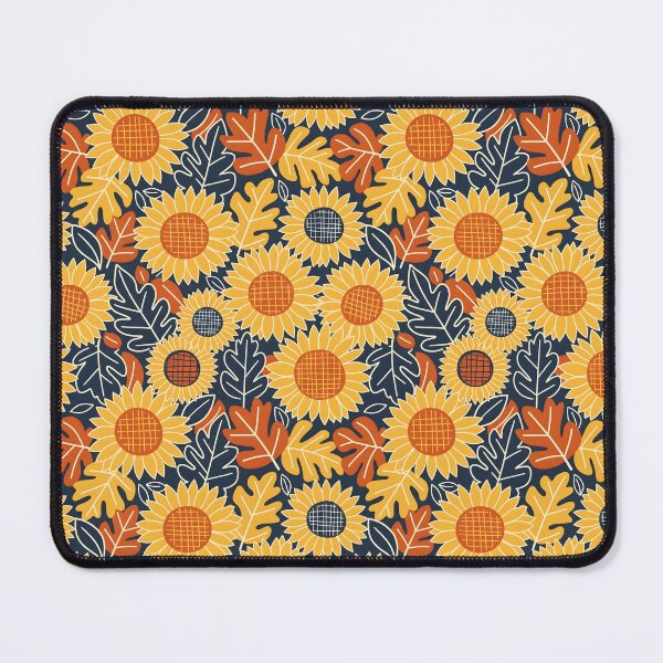 Item preview, Minimalist Folk Sunflower Line Art Pattern designed and sold by VelloomStore.