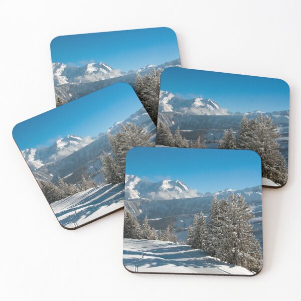 Item preview, Courchevel 1850 Mountain Landscape French Alps designed and sold by AndyEvansPhotos.