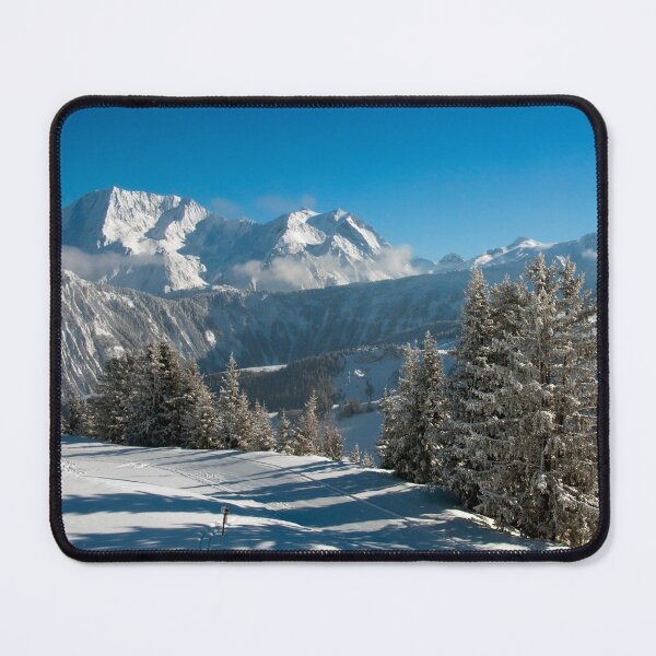 Item preview, Courchevel 1850 Mountain Landscape French Alps designed and sold by AndyEvansPhotos.