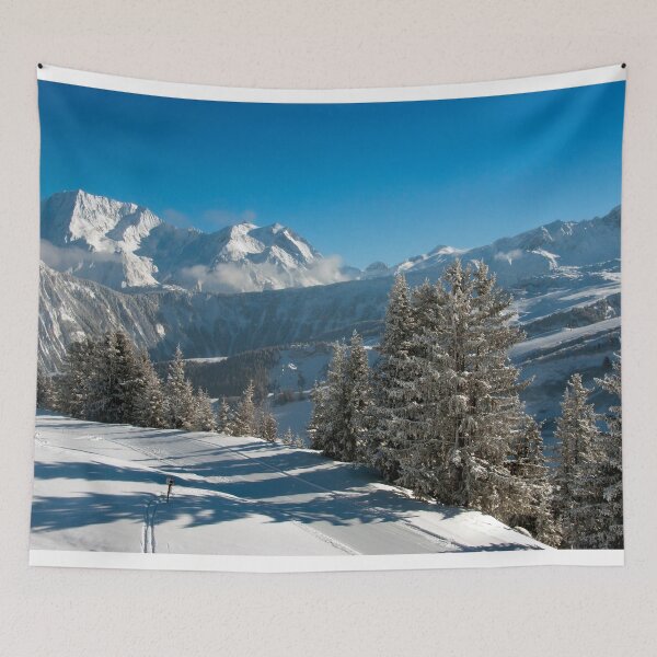 Item preview, Courchevel 1850 Mountain Landscape French Alps designed and sold by AndyEvansPhotos.