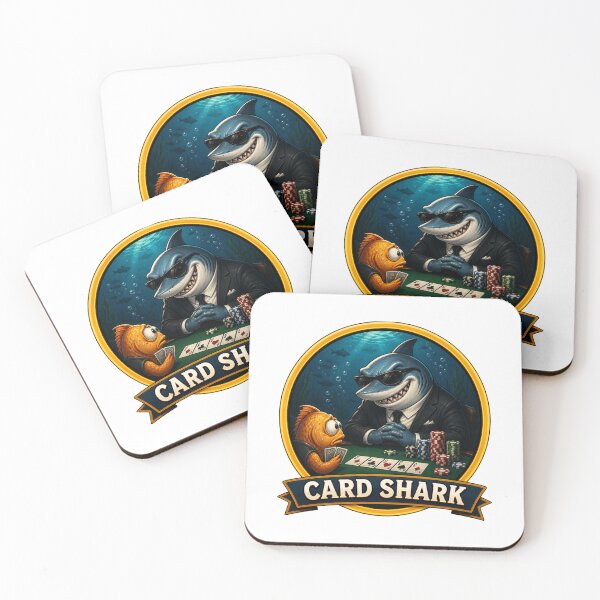 Item preview, Card Shark – Shark vs Fish Poker Humor designed and sold by Fa-Shirt01.