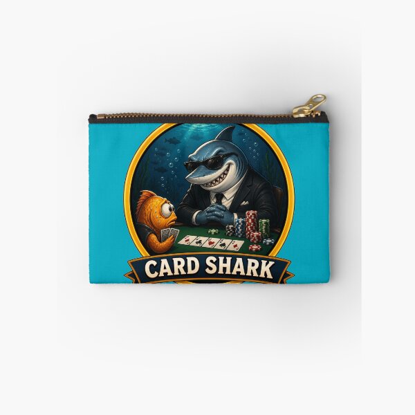 Item preview, Card Shark – Shark vs Fish Poker Humor designed and sold by Fa-Shirt01.