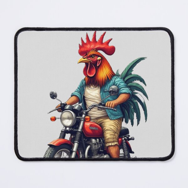Item preview, I Do it My Way, a funny motorbike gift, for the animal lover and motorcycle fan  designed and sold by PiperParrot.