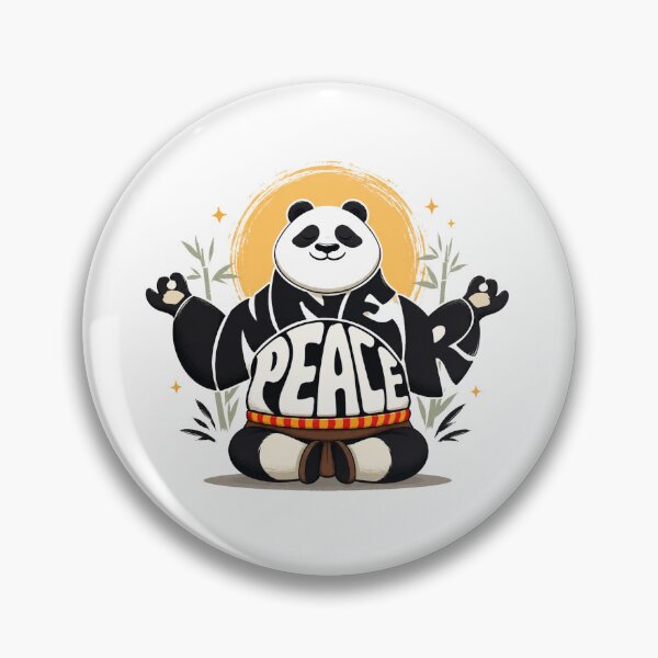 Item preview, inner peace kungfu panda designed and sold by Mystic & Celestial Art.