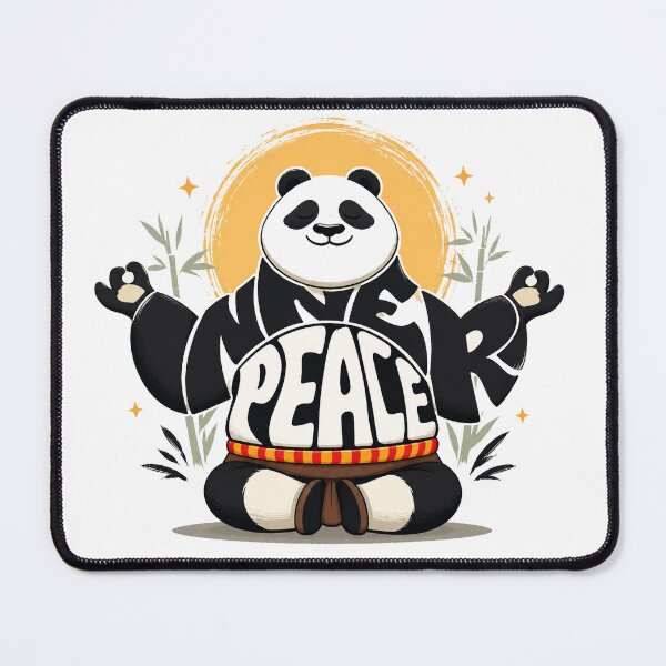 Item preview, inner peace kungfu panda designed and sold by Mystic & Celestial Art.