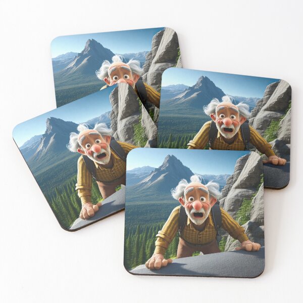 Item preview, Old Man climbing designed and sold by Colin Bentham.