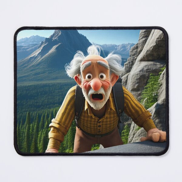 Item preview, Old Man climbing designed and sold by Colin Bentham.