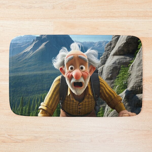 Item preview, Old Man climbing designed and sold by Colin Bentham.