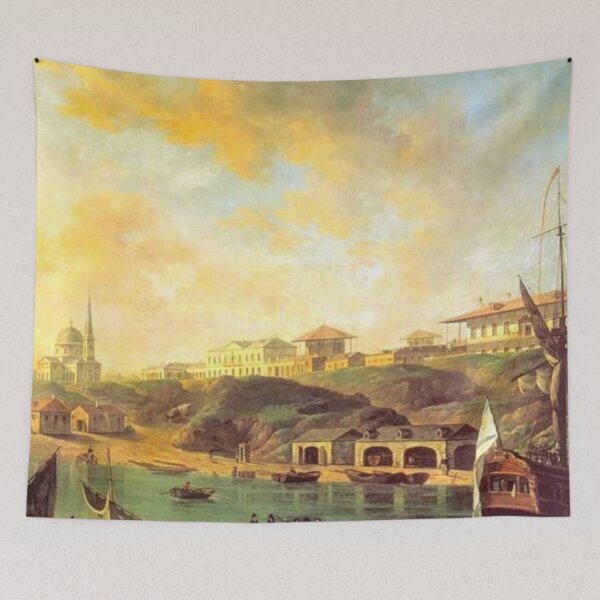Item preview, View of the town Mykolaiv designed and sold by SharonTheFirst.