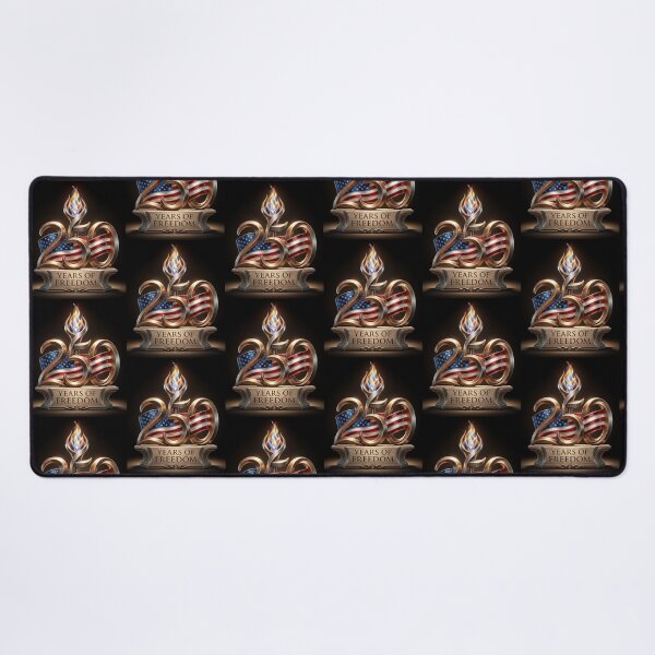 Item preview, 250 Years of Freedom – America Anniversary Art designed and sold by Dogandesighn.