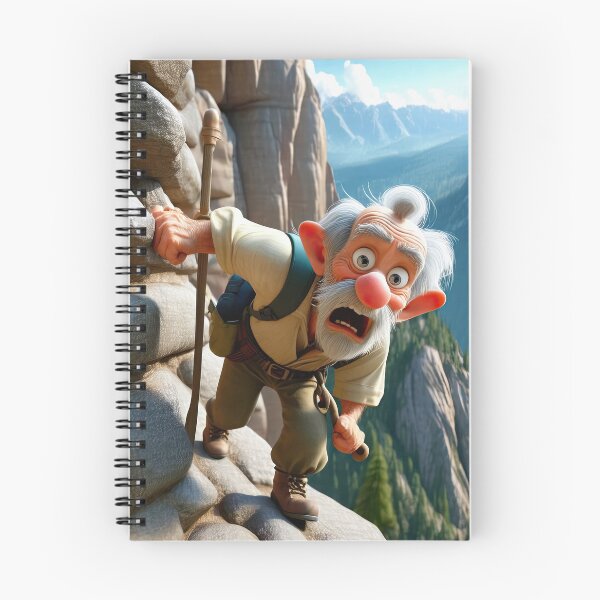 Item preview, Old Man climbing designed and sold by Colin Bentham.