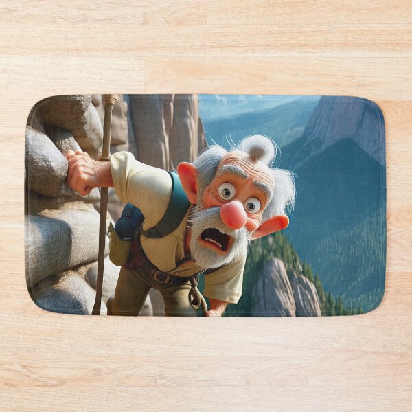 Item preview, Old Man climbing designed and sold by Colin Bentham.