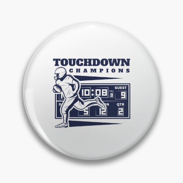 Item preview, Vintage American Football Touchdown Champions Scoreboard designed and sold by topprinting.