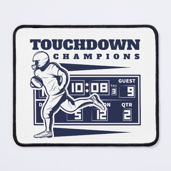 Item preview, Vintage American Football Touchdown Champions Scoreboard designed and sold by topprinting.