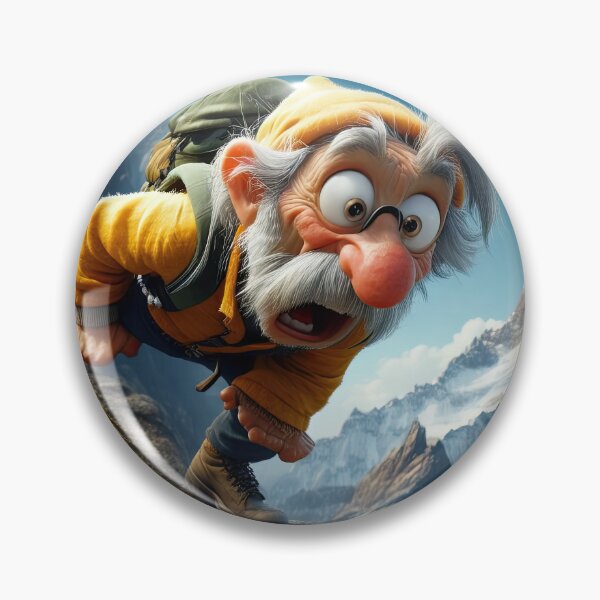 Item preview, Old Man climbing designed and sold by Colin Bentham.