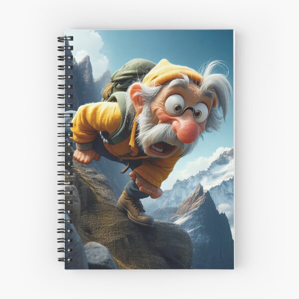 Item preview, Old Man climbing designed and sold by Colin Bentham.