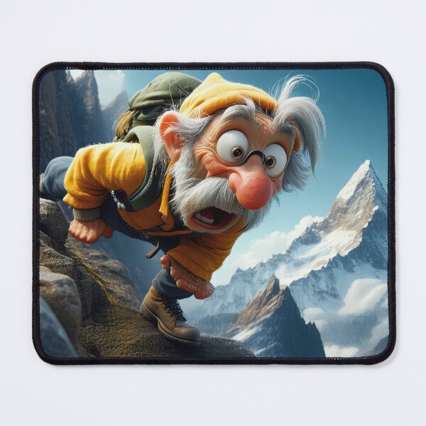 Item preview, Old Man climbing designed and sold by Colin Bentham.