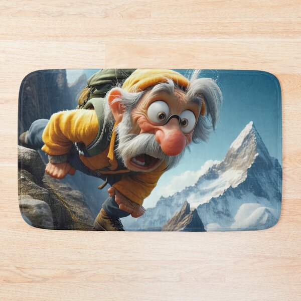 Item preview, Old Man climbing designed and sold by Colin Bentham.
