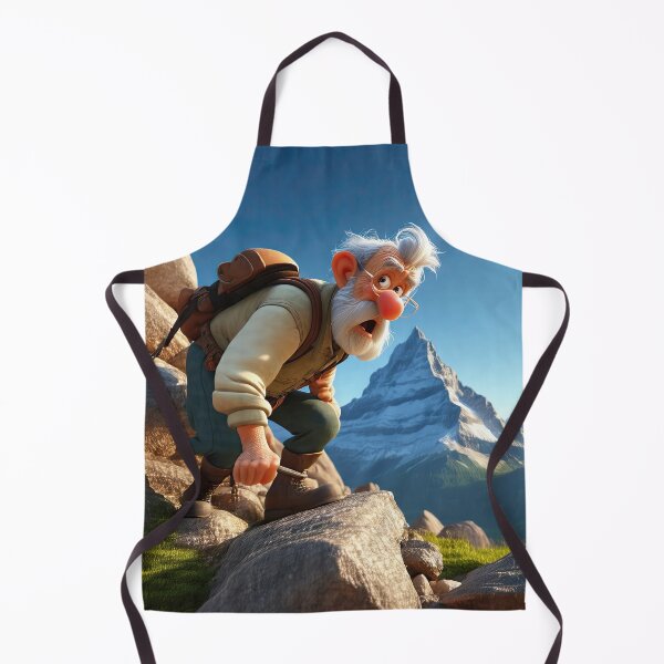 Item preview, Old Man climbing designed and sold by Colin Bentham.