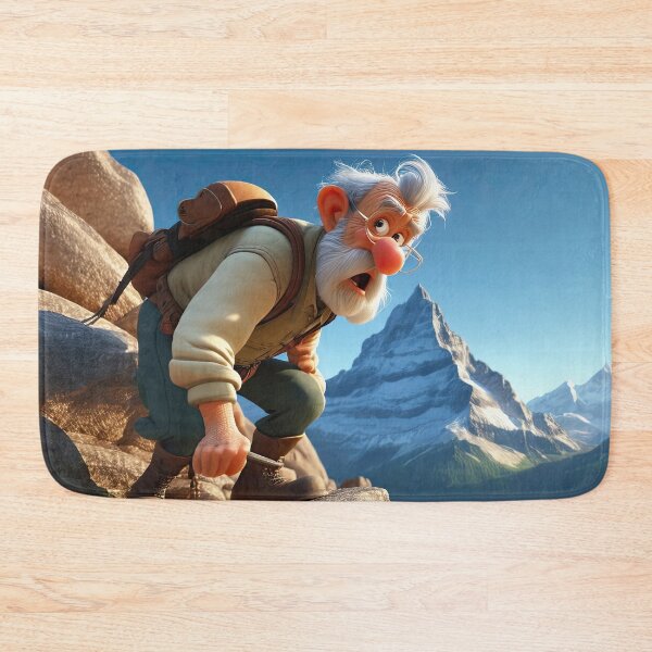 Item preview, Old Man climbing designed and sold by Colin Bentham.