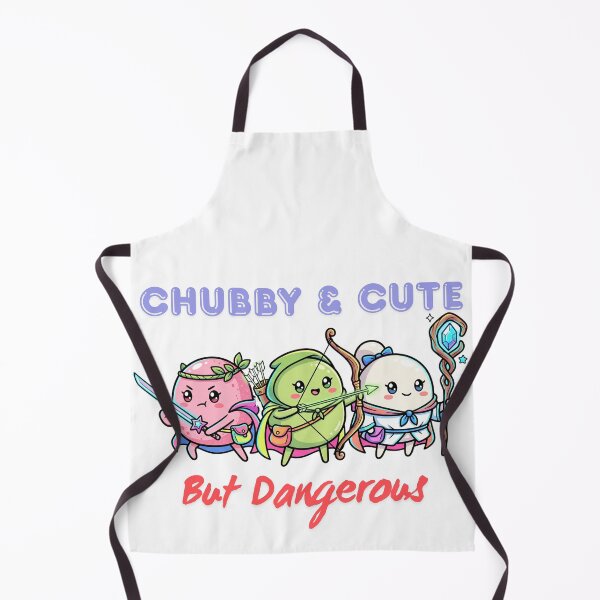 Item preview, Chubby & Cute But Dangerous Sweet RPG Mochi Warriors designed and sold by Shirt-Otakus.