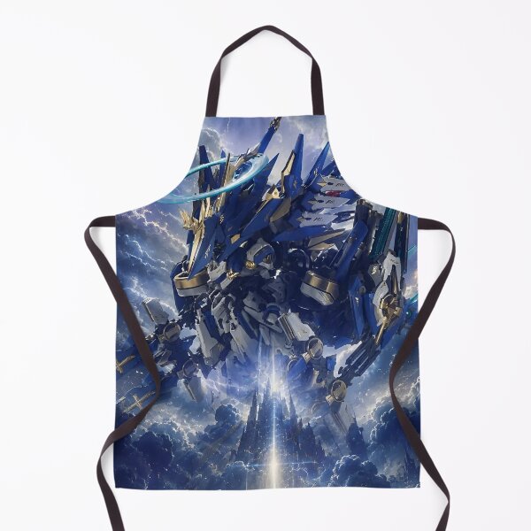 Item preview, Celestial Azure Mecha Guardian – Epic Sci-Fi Robot Warrior Anime designed and sold by Dyan4.