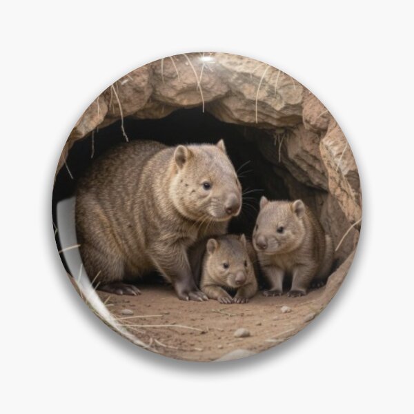 Item preview, Wombats - Traditional Land Owners designed and sold by Kirrindy Designs.