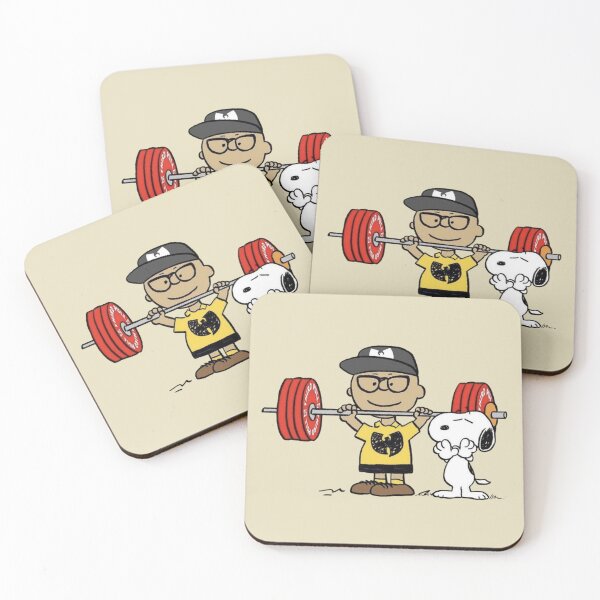 Item preview, Charlie Brown Wu Tang Lifting Gym Mashup designed and sold by maivisecole.