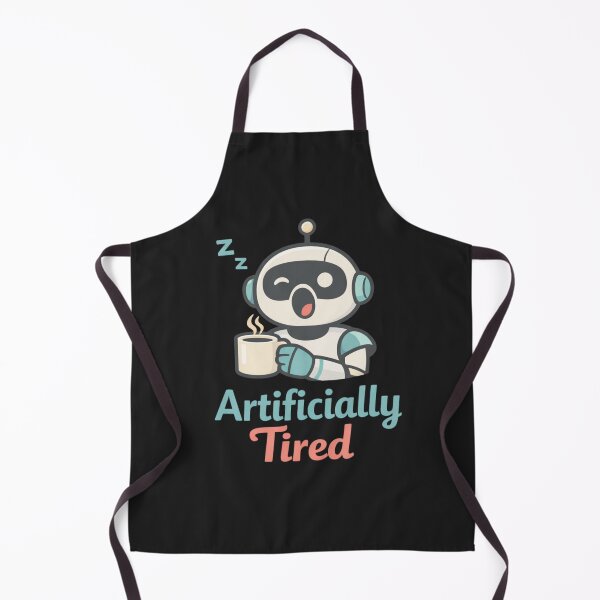 Item preview, Artificially Tired – Minimal Robot Coffee Art designed and sold by Rafael Bee.