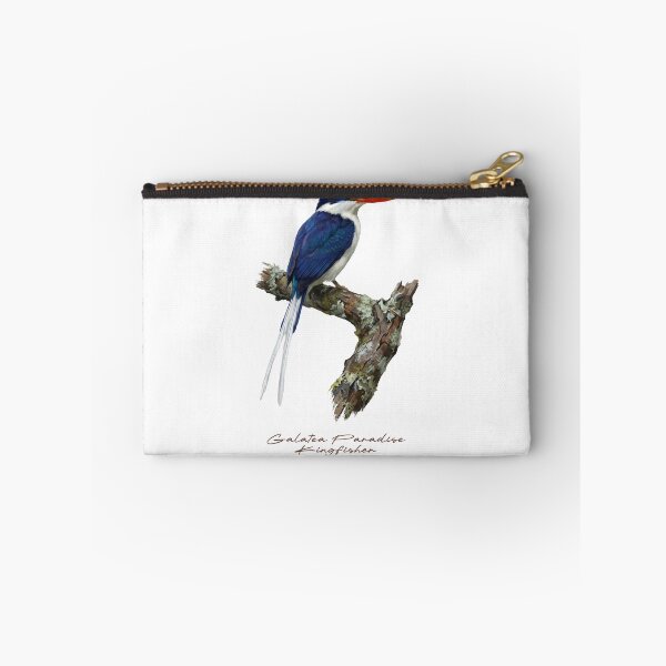 Item preview, Galatea Paradise Kingfisher on Rustic Branch designed and sold by Takeda-art.