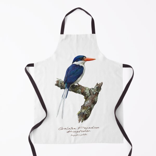 Item preview, Galatea Paradise Kingfisher on Rustic Branch designed and sold by Takeda-art.