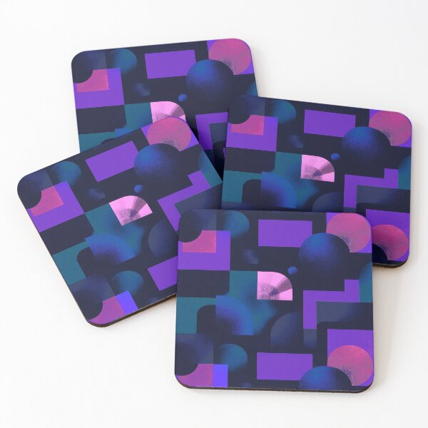 Item preview, Retro Futuristic Geometric Pattern designed and sold by joycrysstudio.