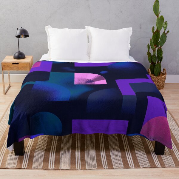 Item preview, Retro Futuristic Geometric Pattern designed and sold by joycrysstudio.