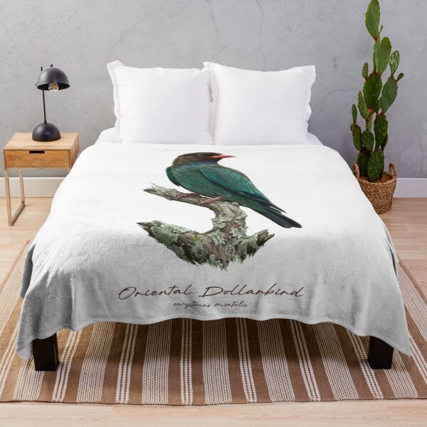 Item preview, Oriental Dollarbird on Rustic Branch designed and sold by Takeda-art.