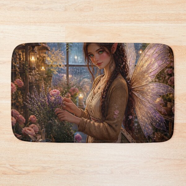 Item preview, Fairycore Florist with Majestic Wings designed and sold by sigmaartstudio.