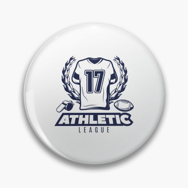 Item preview, Vintage Athletic League Jersey Number 17 Sports Logo designed and sold by topprinting.