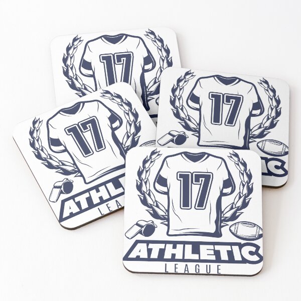 Item preview, Vintage Athletic League Jersey Number 17 Sports Logo designed and sold by topprinting.